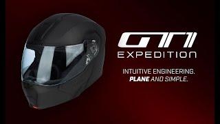 KLIM GT1 Expedition Helmet: Intuitive Engineering. Plane and Simple.