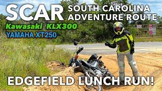 Sandy Lunch Run with our KLX300 and XT250 | South Carolina Adventure Route (SCAR)