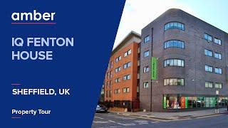 Property Tour | iQ Fenton House | Best Student Accommodation in Sheffield | UK | amber