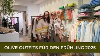 Olive Outfits für den Frühling 2025 | Komplette Outfits & Styling Tipps