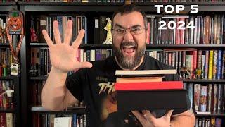 Top 5 Books of 2024 -My favorite books that I read last year Horror, Sci-Fi, Epic, Supernatural Noir