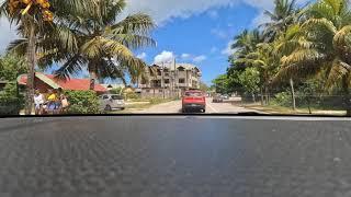 Driving in Praslin, Seychelles  - December 2023