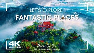 FANTASTIC PLACES in 4K Video Ultra HD - Most Special 4K HDR 60 FPS Dolby Vision