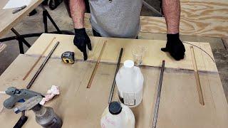 How to reinforce a countertop seam. | KCDC Designs