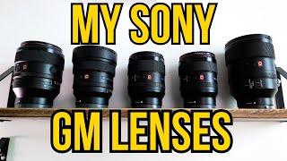 My Sony G-Master GM Lens Collection #Sonyalpha #SonyGM