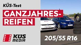 KÜS-Test: Billig gegen Premium | Ganzjahresreifen 205/55R16