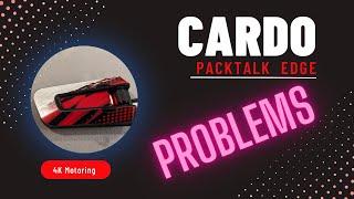 Cardo Packtalk Edge Problems