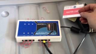 Programming the Advantix with Master and User cards