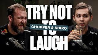 TEAM SPIRIT: TRY NOT TO LAUGH /w CHOPPER + SHIRO