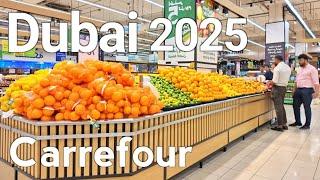 Dubai 2025 [4K] Dubai Hypermarket Carrefour Walking Tour 