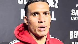 David Benavidez BRUTALLY HONEST on Jake Paul BEATING Mike Tyson & CALLING OUT Canelo