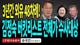 3년간 외유 48차례! 김정숙 버킷리스트 전체가 수사대상 / 송국건 정치평론가 [굿대 이슈분석]