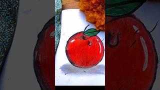 how to apple drawing easy step by step ||easy drawing #art