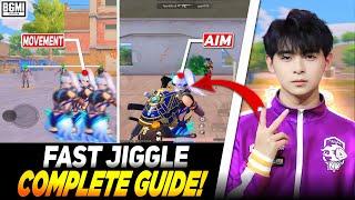 How To Do Fast Jiggle Movement In Pubg/bgmi tips and tricks#bgmi #pubgmobile