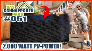 2000 WATT für's HAUS - Anker SOLIX Solarbank 2 E1600 Pro | SCHNÄPPCHENHAUS #51 | Home Build Solution