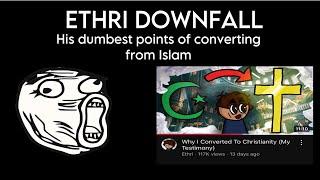 The dumbest argument that Ethri has made about Islam