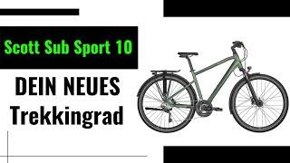 Scott Sub Sport 10 Men / Lady. Dein neues Trekkingrad !