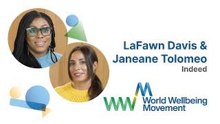 LaFawn Davis and Janeane Tolomeo, Indeed | World Wellbeing Movement