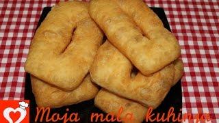 KAKO NAPRAVITI MEKIKE - RECEPT ZA MEKIKE - how to prepare bread snacks