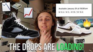 THE DROPS ARE LOADING! BEST SNEAKERS LEFT TO DROP JANUARY 2025 + FEBRUARY RELEASES! (Resell + MORE)