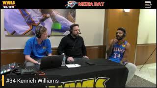 Kenrich Williams - 2024 OKC Thunder Media Day