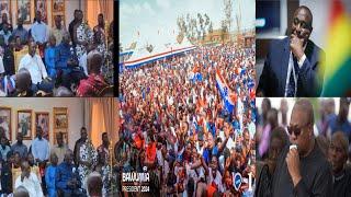 Prez Kuffuor breaks Alan and Mahama heart with massive campaign in Eastern Reg