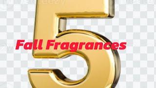 Top 5 Fall Fragrances