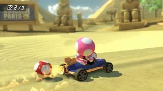 Wii U - Mario Kart 8 - (GCN) Dry Dry Desert