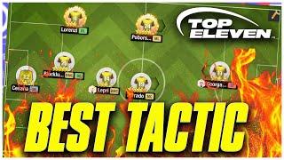 THE BEST TACTIC FOR TOP ELEVEN??