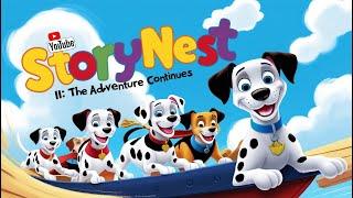 Dalmatians' Colorful Adventure