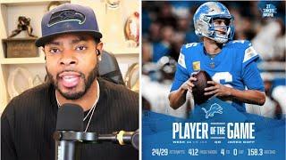 Jared Goff is BACK in MVP race! - Richard Sherman praises Lions' 52-6 dominate win over Jaguars