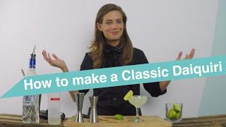 How to Make a Classic Daiquiri - Cocktail Tutorial by Tess Posthumus