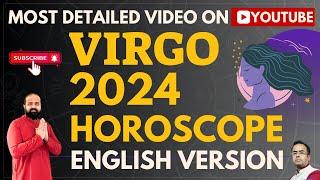 Virgo 2024 Horoscope Predictions in English | Vedic Astrology Yearly Horoscope | Virgo Zodiac 2024