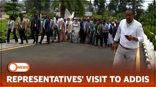 REPRESENTATIVES' VISIT TO ADDIS