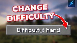 How to change the difficulty on your Minecraft: Java Edition server