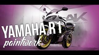 Yamaha R1 - fresh paintwork by AK