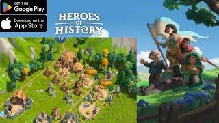 Heroes of History: Epic Empire - Gameplay (Android & iOS)