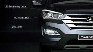 Дизайн экстерьера Hyundai SantaFe 2012 (3D-ролик)