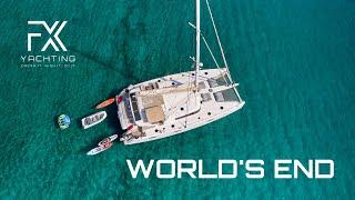 WORLD'S END @FountainePajot Galathea 65  Crewed Sailing #Catamaran #yachtcharter @fxyachting Greece