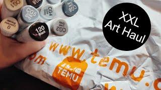 ART Haul  TEMU vs. AliExpress | onedaysaving Produkttest