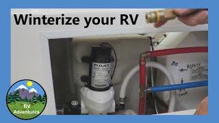 Casita - How to Winterize your Travel Trailer by RV Adventures