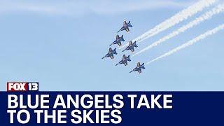 Blue Angels roar over Seattle amid Seafair celebrations | FOX 13 Seattle