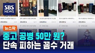 중고로 공병 파는데 50만 원?…단속 피하는 꼼수 거래 / SBS / 뉴스딱