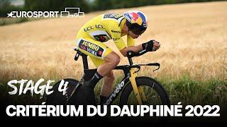 2022 Critérium du Dauphiné - Stage 4 Highlights | Cycling | Eurosport