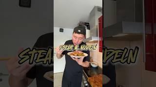 STEAK & NUDELN REZEPT