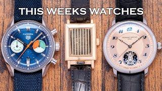 This Weeks Watches - Vacheron Constantin Jalousie, TAG Heuer Skipper, FC Monolithic & More [EP178]