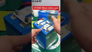 12V 50Ah lithium battery pack | FEBATT FACTORY #battery #febatt #testing #12volt #factory