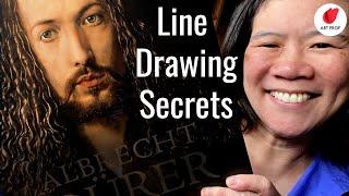 Secrets to LINE Drawing are in Dürer's Drawings