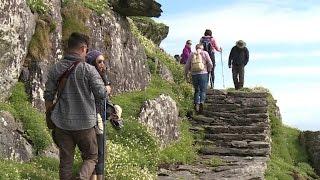 Tourists flock to remote island featured in "Star Wars"