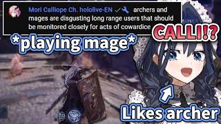 Calli Left Kronii Shocked After She Suddenly Roasted Her Playing Mage and Archer